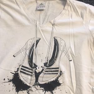 Adidas graphic t shirt